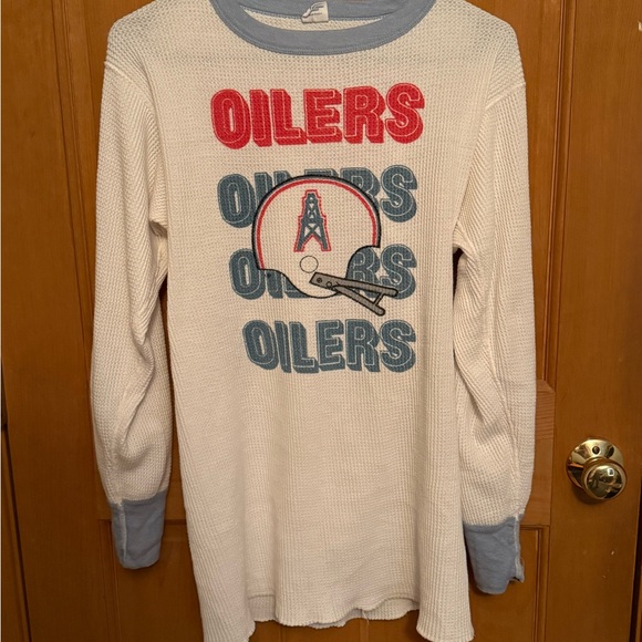NFL Other - Vintage Houston Oilers Long Sleeve Shirt